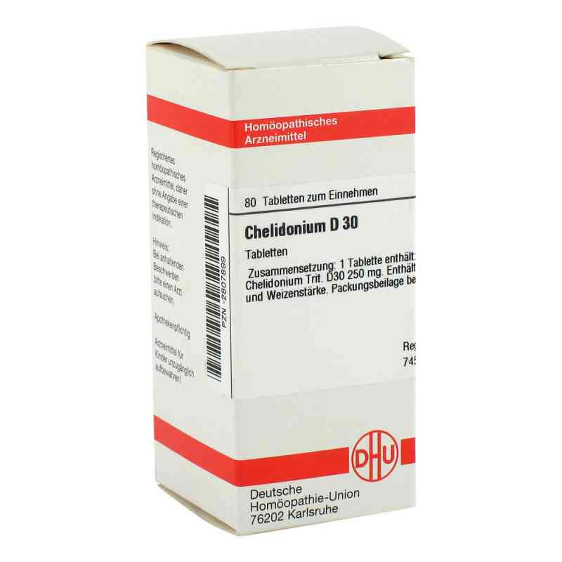 Chelidonium D 30 Tabletten (80 stk) – PZN 2807899