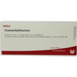 Chamomilla/nicotiana Ampullen (10X1 ml) – PZN 1751211