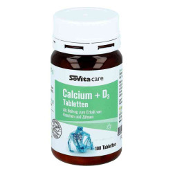 Calcium + D3 Tabletten (100 stk) – PZN 2472105