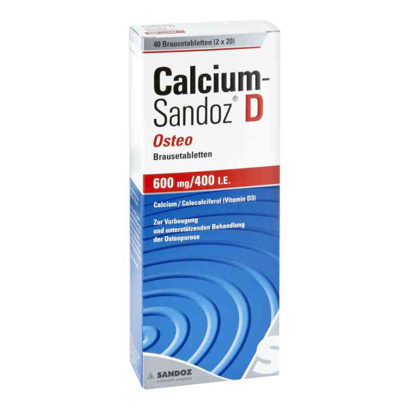 Calcium-Sandoz D Osteo 600mg/400 I.E. (40 stk) – PZN 2340154