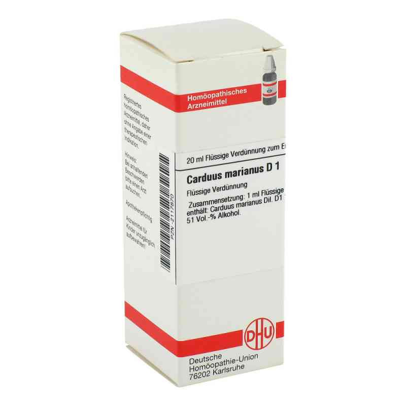 Carduus Marianus D 1 Dilution (20 ml) – PZN 2117870