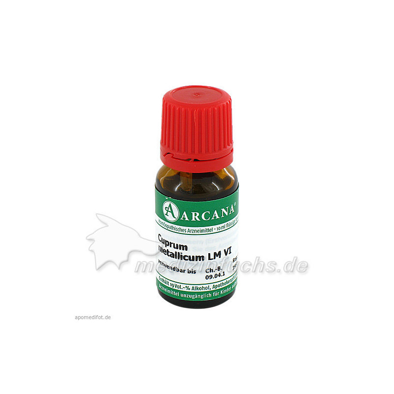CUPRUM MET. ARCA LM 6, 10 ML – PZN 2601761