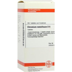 Chromium Metallicum D 6 Tabletten (200 stk) – PZN 7246945
