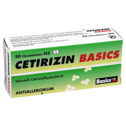 Cetirizin BASICS (50 stk) – PZN 2231063