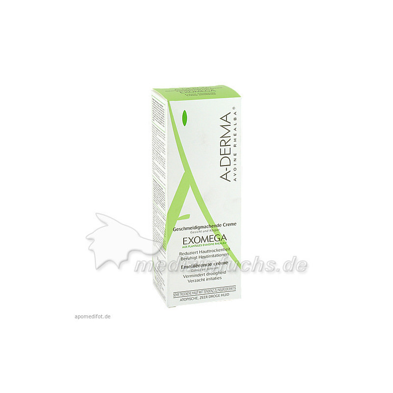 ADERMA EXOMEGA Geschmeidigmachende Creme, 200 ML – PZN 7586693