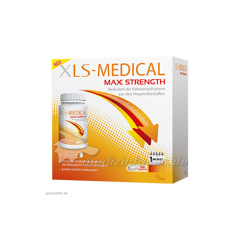 XLS Medical Max Strength Tabletten, 120 ST – PZN 11193077