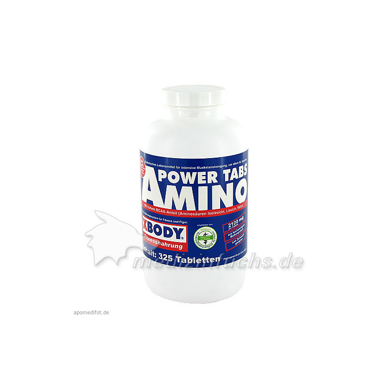 XBODY Amino Power Tabs 2100 mg, 325 ST – PZN 174088