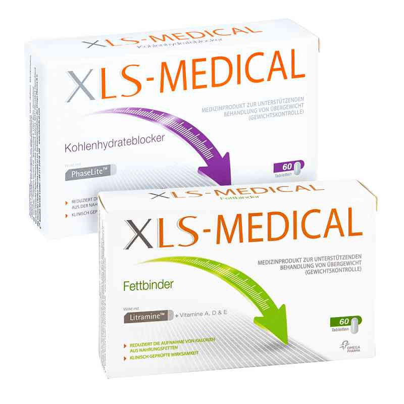 XLS Medical Fettbinder + Kohlehydrateblocker (2x60 stk) – PZN 8130069