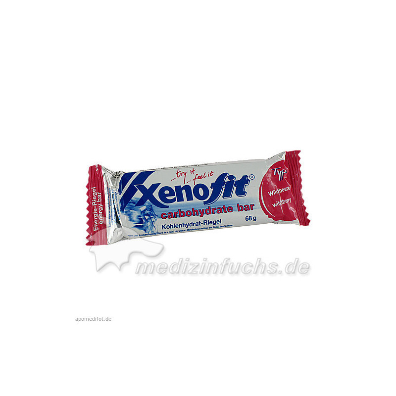 XENOFIT carbohydrate Bar Wildbeere Riegel, 68 G – PZN 3422552
