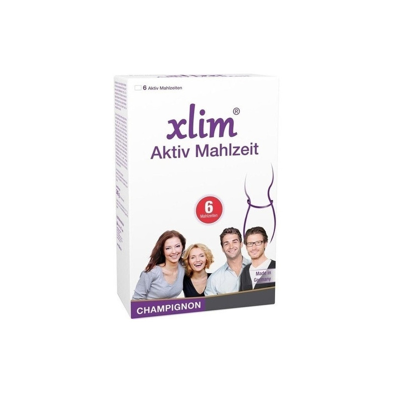 XLIM Aktiv Mahlzeit Champignon Pulver, 6 ST – PZN 12408657