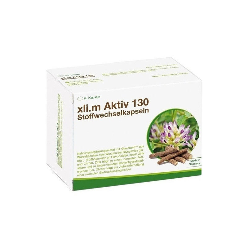 XLIM Aktiv 130 Stoffwechselkapseln, 90 ST – PZN 10280035