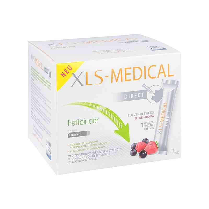 Xls Medical Fettbinder Direct Sticks (90 stk) – PZN 10283654