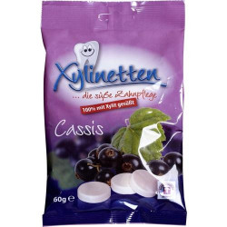 XYLINETTEN Cassis Bonbons, 60 G – PZN 10084133