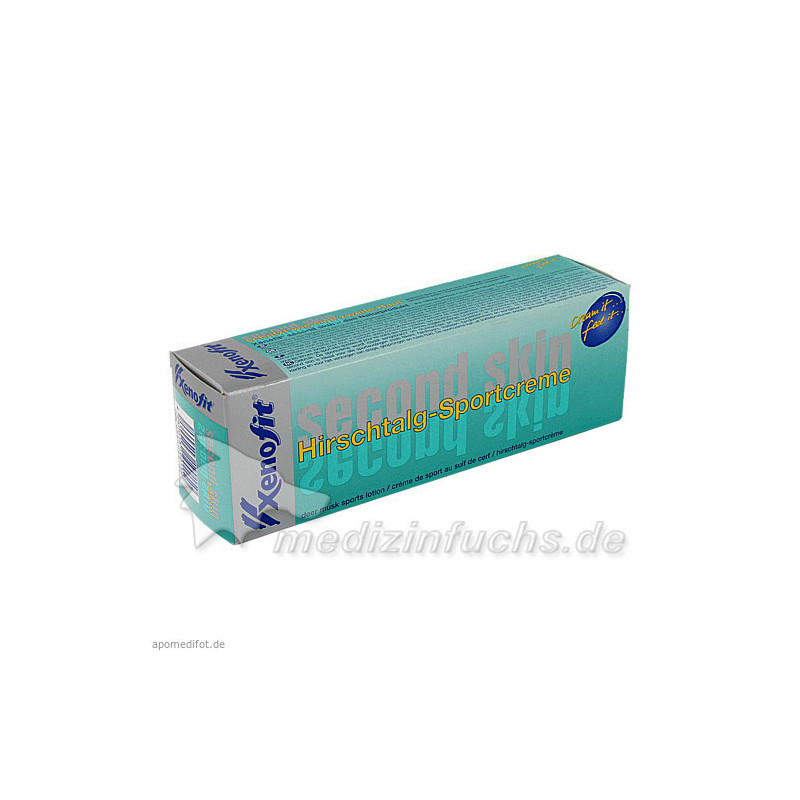 XENOFIT Second Skin Hirschtalg Sportcreme, 125 ML – PZN 453285