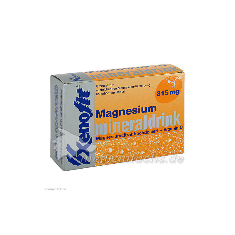 XENOFIT Magnesium+Vitamin C Btl., 20X4 G – PZN 3489639
