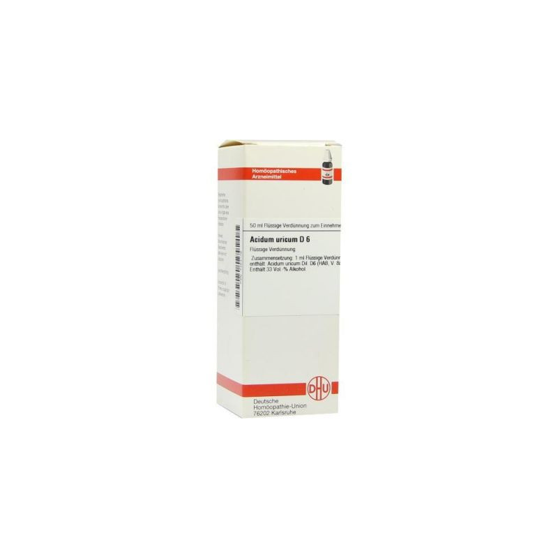 Acidum Uricum D 6 Dilution (50 ml) – PZN 7454106