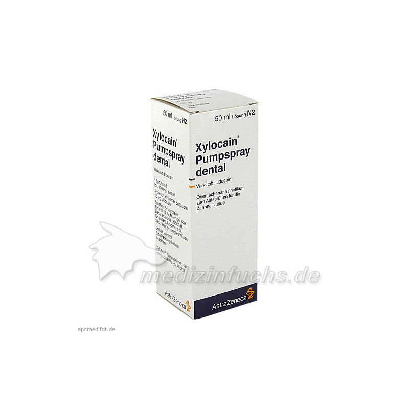 XYLOCAIN PUMPSPRAY DENTAL, 50 ML – PZN 3839499