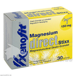 XENOFIT Magnesium direct Stixx Granulat, 30X1.66 G – PZN 6876271