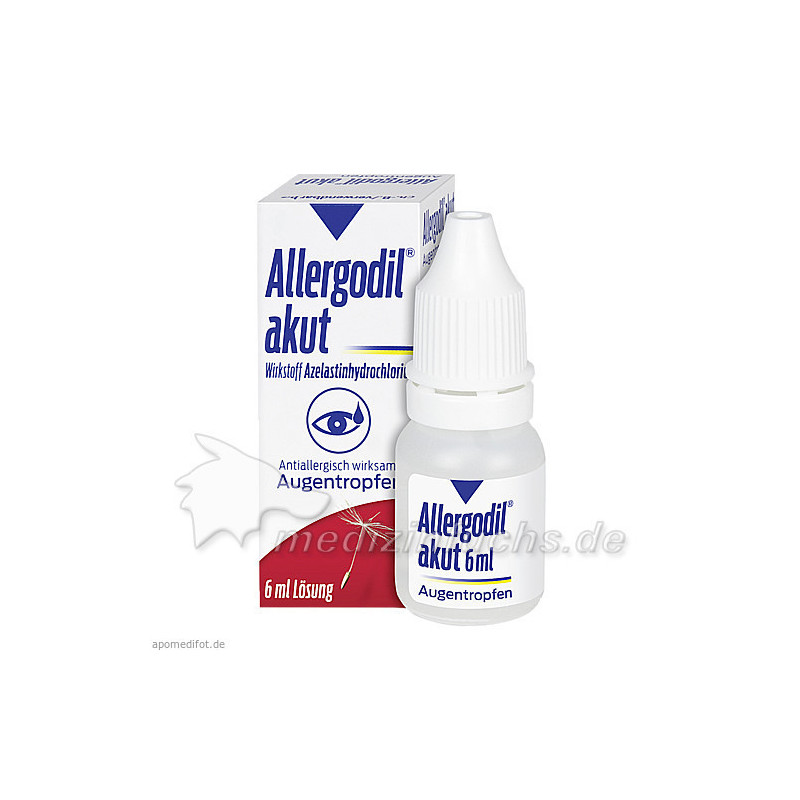 Allergodil akut Augentropfen, 6 ML – PZN 4095291