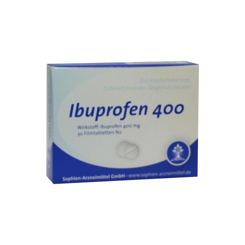 Ibuprofen Sophien 400, 30 ST – PZN 8892073