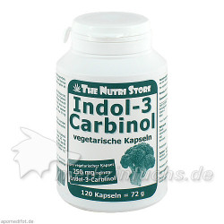 Indol-3 Carbinol 250mg vegetarische Kapseln, 120 ST – PZN 701553