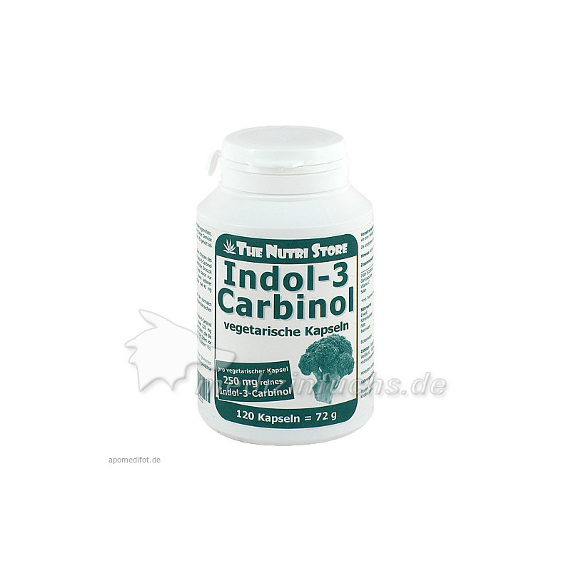 Indol-3 Carbinol 250mg vegetarische Kapseln, 120 ST – PZN 701553
