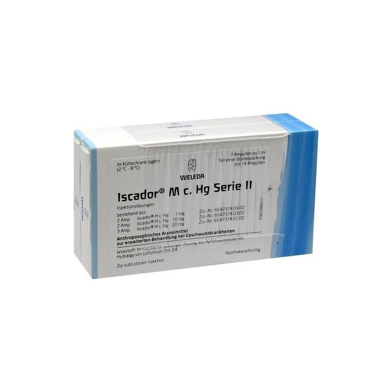 Iscador M c. Hg Serie II, 14X1 ML – PZN 9751392