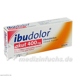 ibudolor akut 400mg Filmtabletten, 20 ST – PZN 9091257