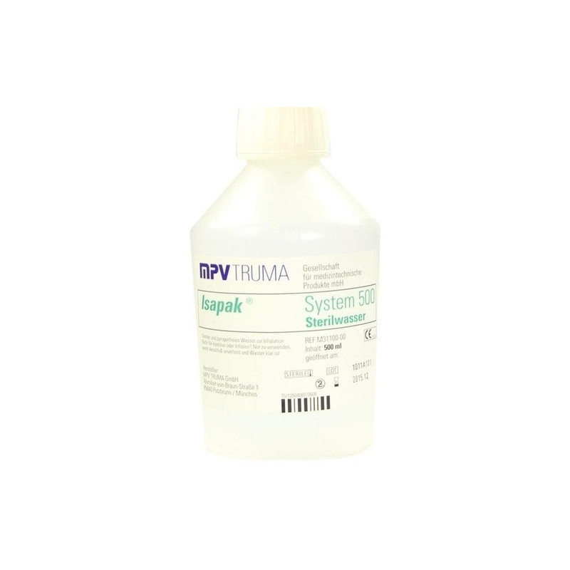 Isapak System 500 Sterilwasser, 1X500 ML – PZN 88012