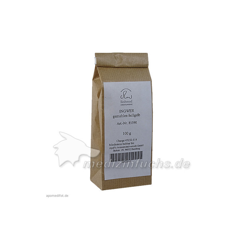 Ingwer gemahlen, 100 G – PZN 10023717
