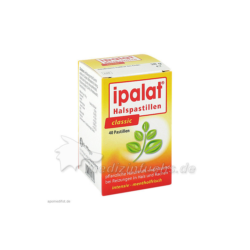 Ipalat Halspastillen classic, 40 ST – PZN 9942092