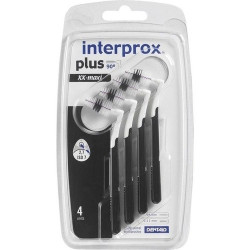 interprox plus xx-maxi schwarz Interdentalbürste, 4 ST – PZN 8880897