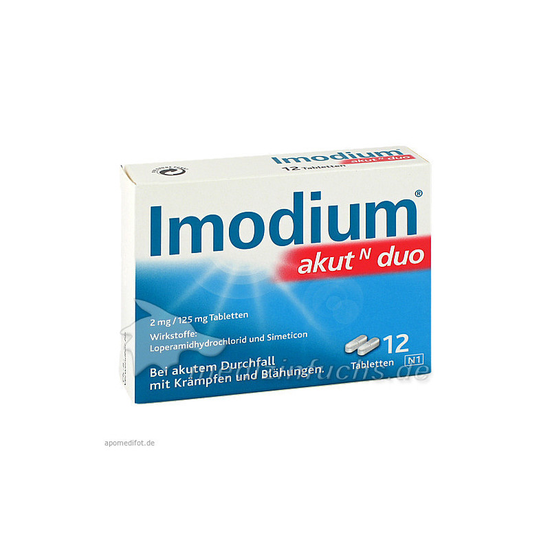 Imodium akut N duo, 12 ST – PZN 7628581
