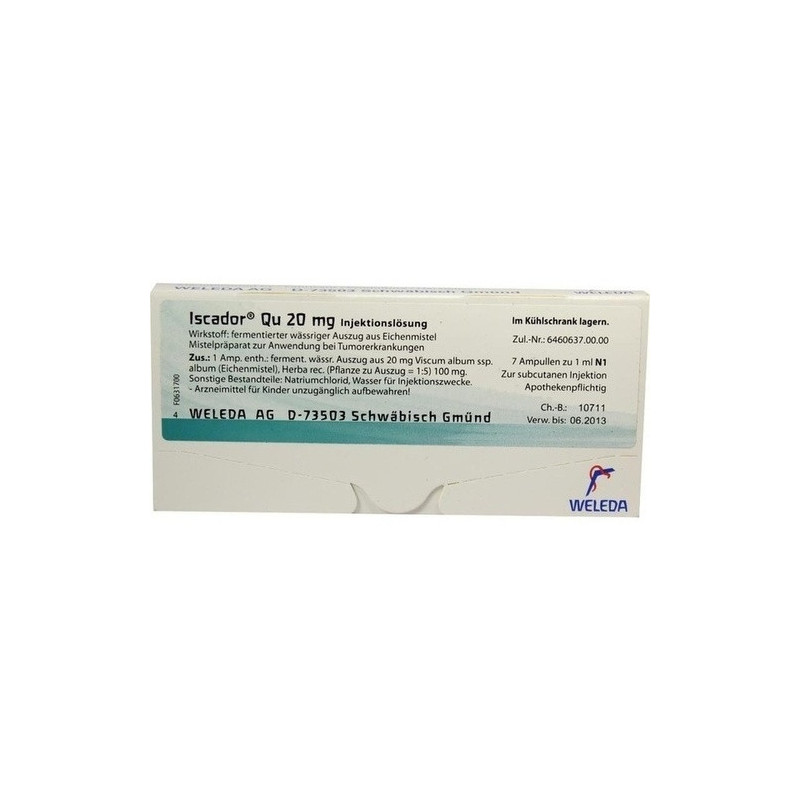Iscador Qu 20mg, 7X1 ML – PZN 1386042