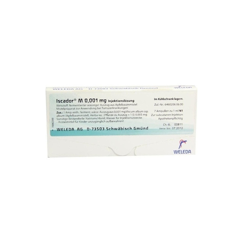 Iscador M 0.001mg, 7X1 ML – PZN 1385574