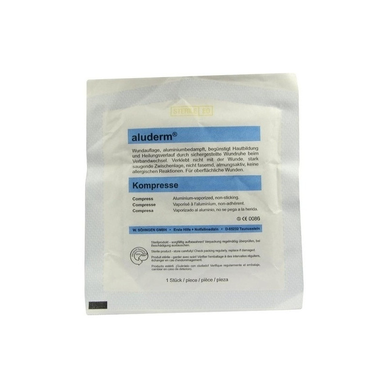 ALUDERM KOMPRESSE 20X20CM, 1 ST – PZN 3147264