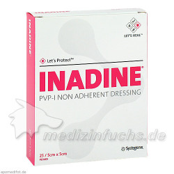 INADINE SALBENGAZE mit PVP Iod 5X5CM, 25 ST – PZN 7584205