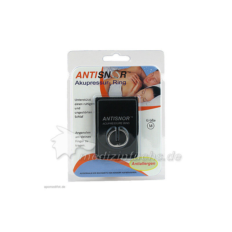 ANTISNOR Akupressurring Gr.M Durchm.18mm, 1 ST – PZN 6924283