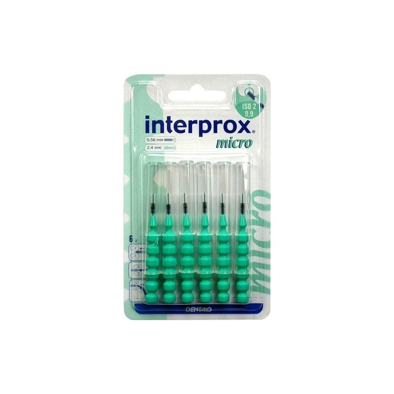 interprox reg micro grün Interdentalbürste Blist, 6 ST – PZN 9043318