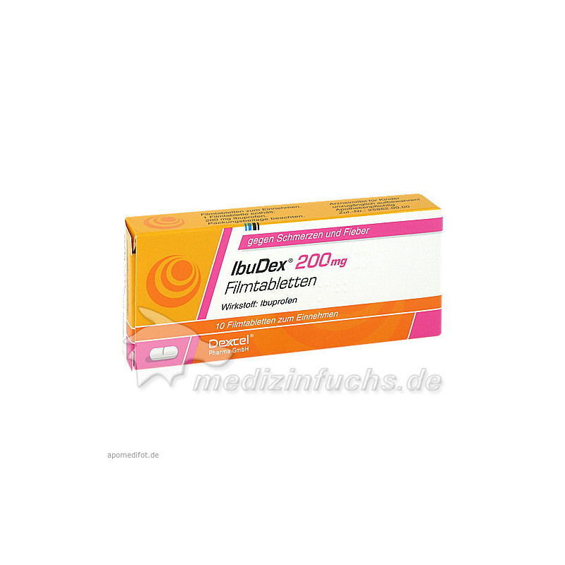 IbuDex 200mg, 10 ST – PZN 9294842