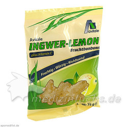 Ingwer Lemon Bonbons + Vit. C, 75 G – PZN 6845661