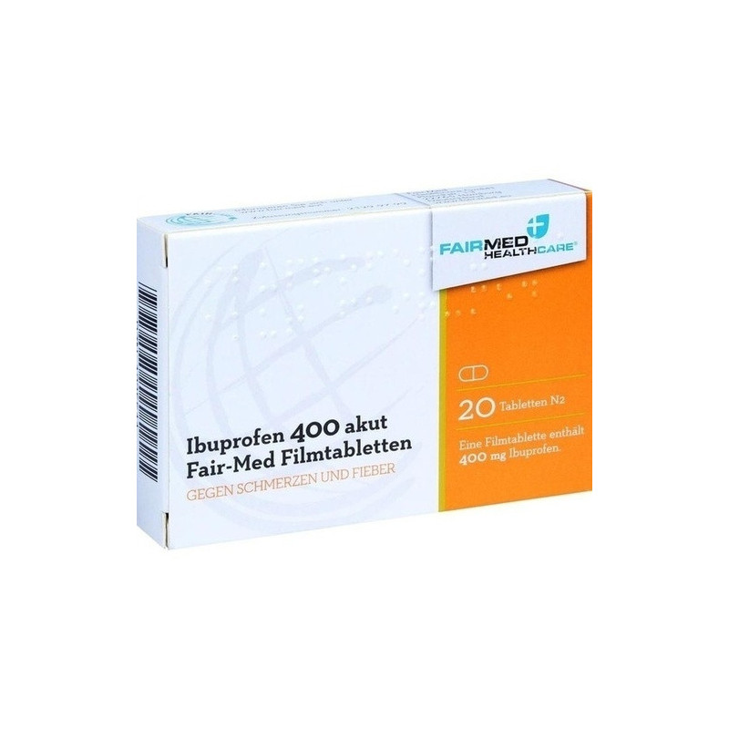 Ibuprofen 400mg akut Fair-Med Healthcare, 20 ST – PZN 1235544
