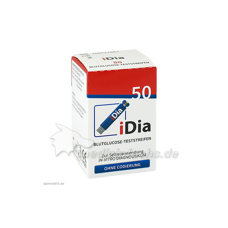 iDia IME-DC Blutzuckerteststreifen, 50 ST – PZN 6426496