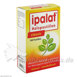 Ipalat Halspastillen classic, 160 ST – PZN 9942100
