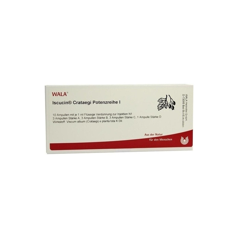 ISCUCIN CRATAEGI PR I, 10X1 ML – PZN 3083357