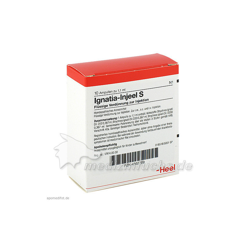 IGNATIA INJ S, 10 ST – PZN 4562769