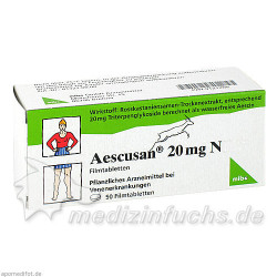 AESCUSAN 20mg N, 50 ST – PZN 9121260