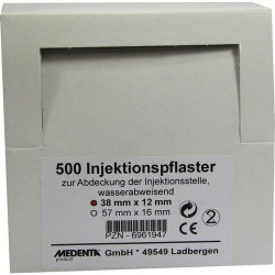 INJEKTIONSPFLASTER 38X12MM, 500 ST – PZN 6961947