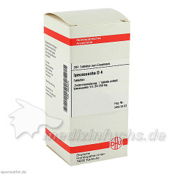 IPECACUANHA D 4, 200 ST – PZN 2925073