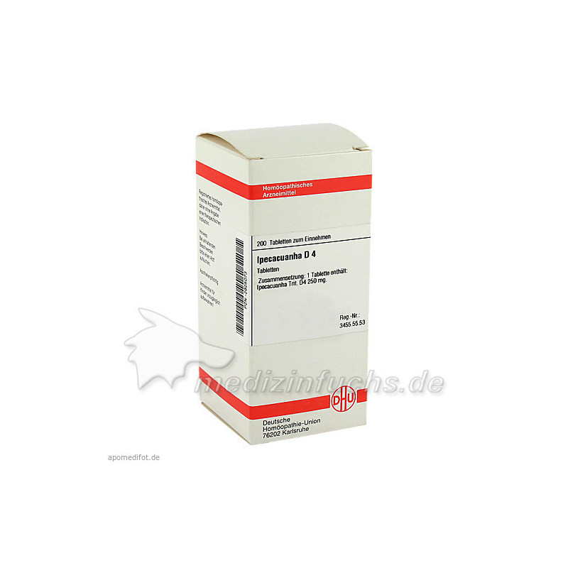 IPECACUANHA D 4, 200 ST – PZN 2925073